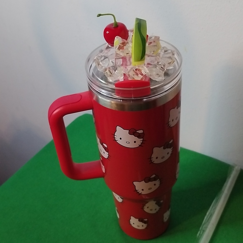 40 Oz. Stainless Steel Insulated Tumbler With Ice Topper - Picture 4 of 9